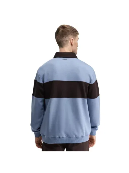 Bluza golfowa Siroko Eagle Blue niebieska