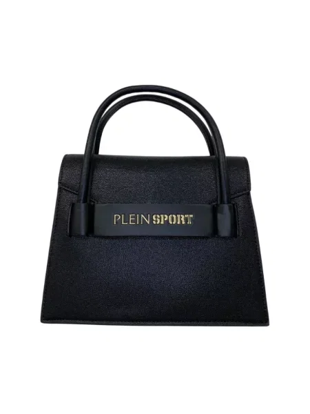 Torebka sportowa Plein Sport z logo czarna