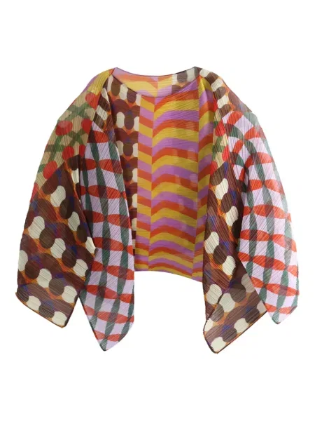 Fular Pleats Please Issey Miyake plisat maro