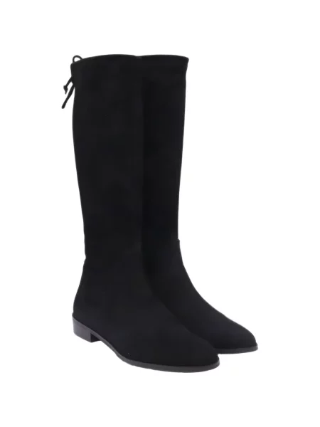 Cizme Stuart Weitzman din piele de căprioară negru