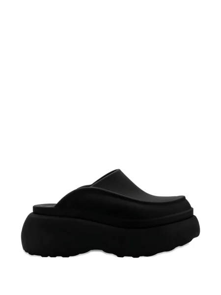 Papuci tip mules Marc Jacobs cu autograf negru