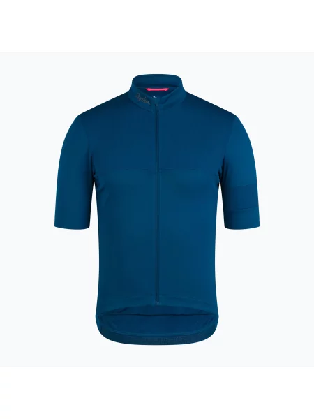 Tricou de ciclism pentru bărbați Rapha Brevet Element Jersey jewelled blue/navy albastru