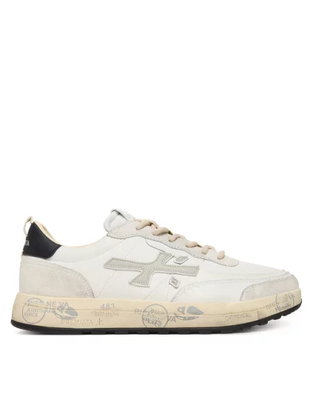 Sneakersy Premiata Nous Var biela