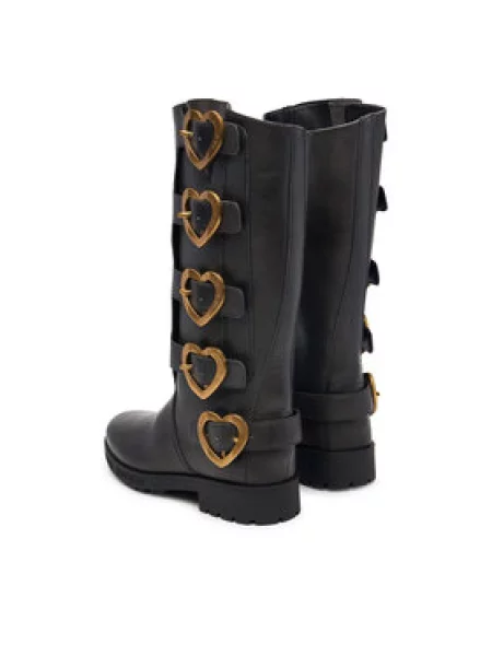 LOVE MOSCHINO Csizma fekete