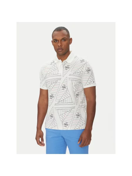Polo majica Tommy Hilfiger bela