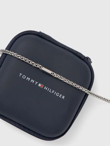 Náramek Tommy Hilfiger stříbrný