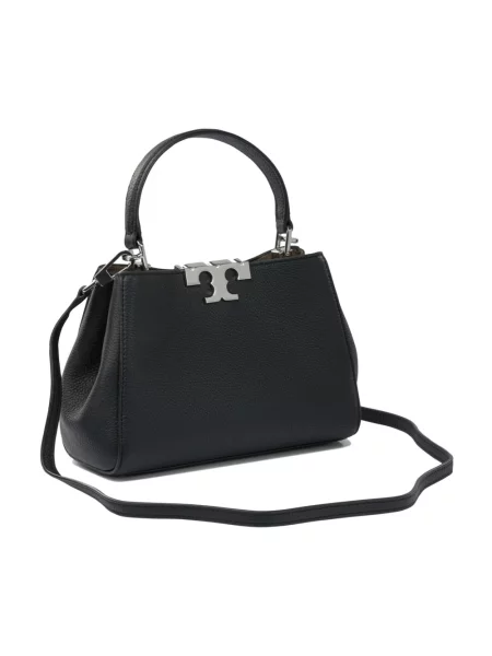 Torebka Tory Burch skórzana retro czarna