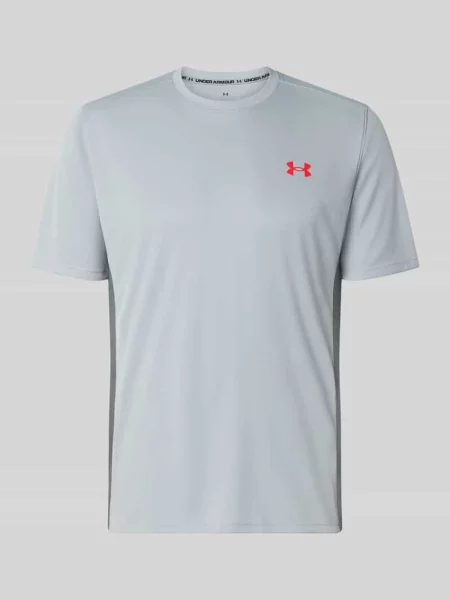 Koszulka treningowa Under Armour Tech Utility SS mod gray/racer red szara