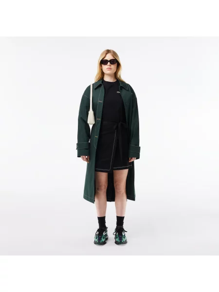 Lacoste Sukienka Flare Fit czarny