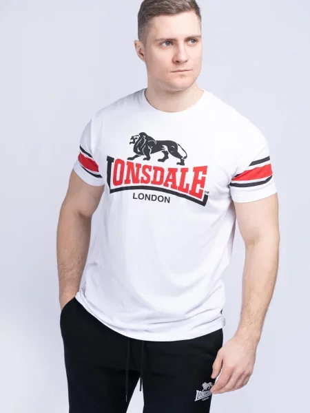 Koszulka Lonsdale Hempriggs biała