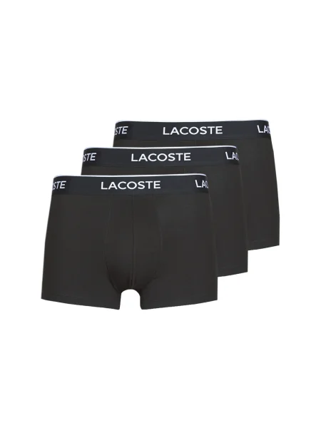 Lacoste boxeralsó 3 db sötétkék férfi fekete