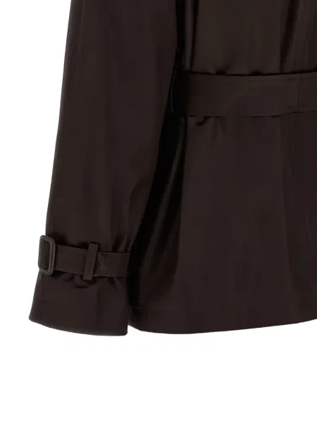 Trencz Tagliatore dwurzędowy brązowy