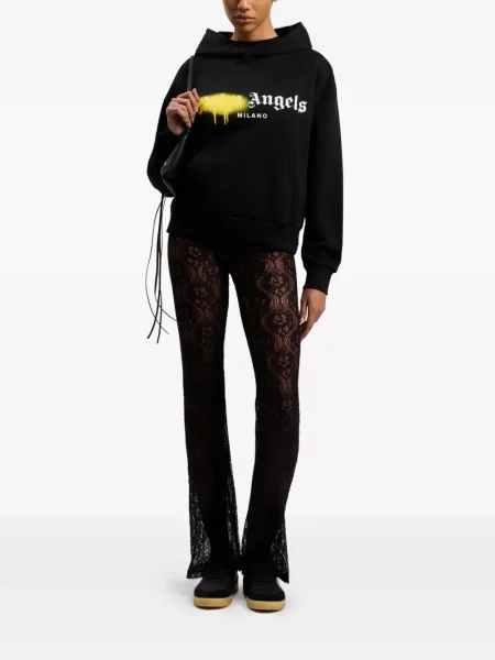 Hanorac cu glugă Palm Angels negru