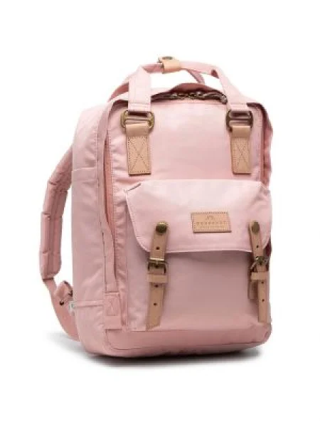Doughnut Macaroon Reborn sorozat 16 l-es rózsaszín városi hátizsák. Méret: 16 l bézs