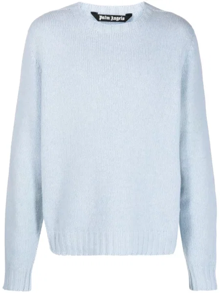 Sweter Palm Angels niebieski