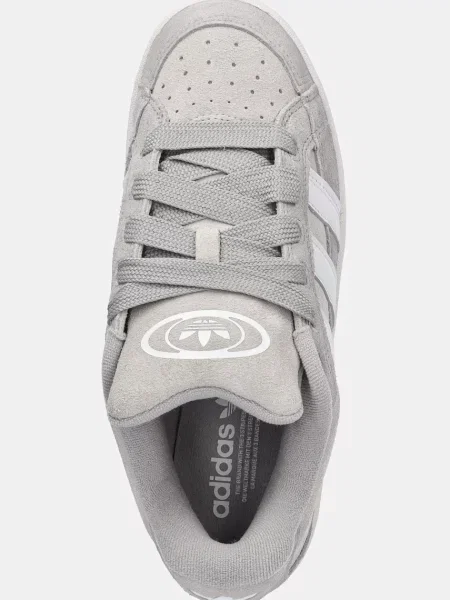 Замшевые кроссовки Adidas Originals серые