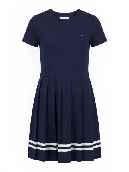 TOMMY HILFIGER Rochie albastru închis alb