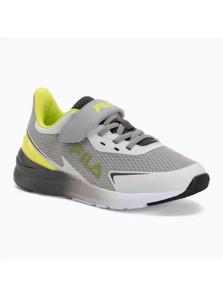 Детски обувки FILA Crusher V sleet/evening primrose сиво