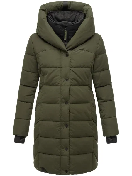 NAVAHOO Palton de iarnă Knutschilein' kaki