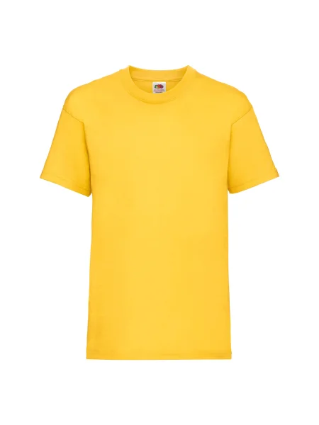 Tricou copii Fruit Of The Loom galben