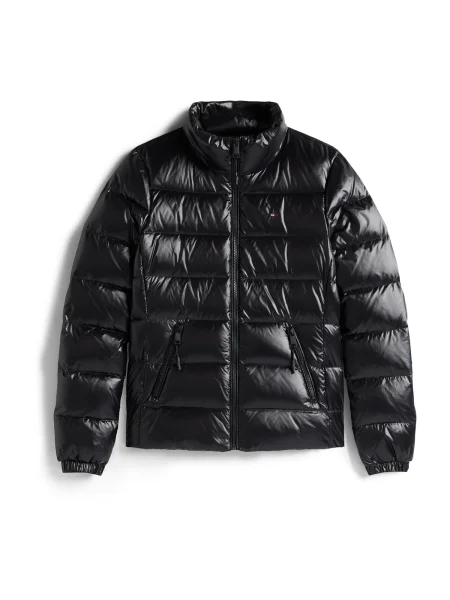 Tommy Jeans Geacă din puf negru