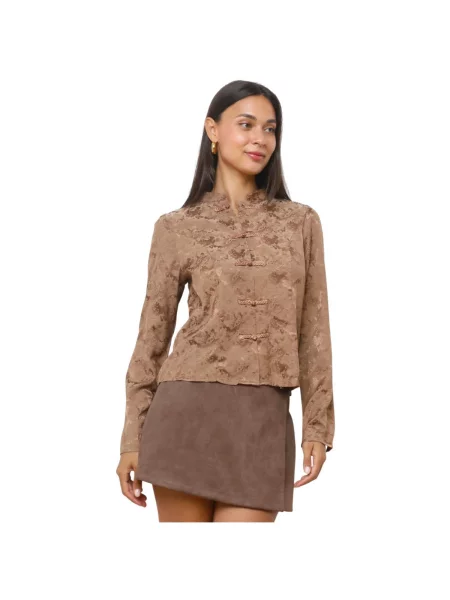 Top La Modeuse maro