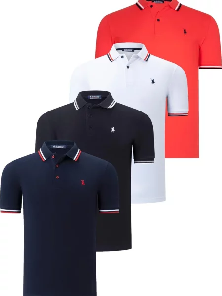 Polo majica Dewberry črna