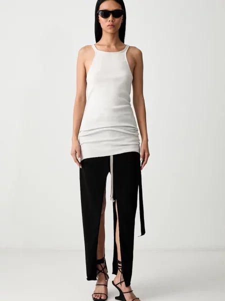 Rick Owens DRKSHDW Racer Back Tank τοπ γυναικείο μπεζ