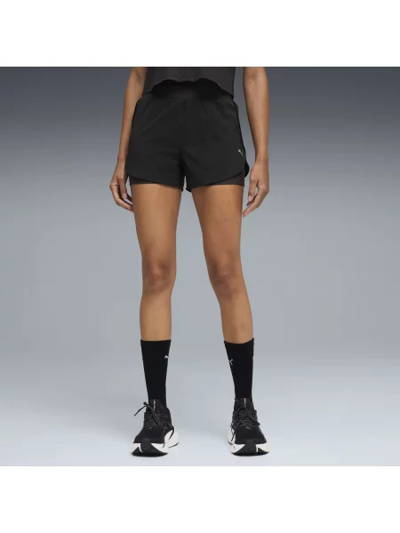 PUMA szorty do biegania Dreamrun 2 w 1 dryCELL 3" OdzieÅ¼ XXS czarny