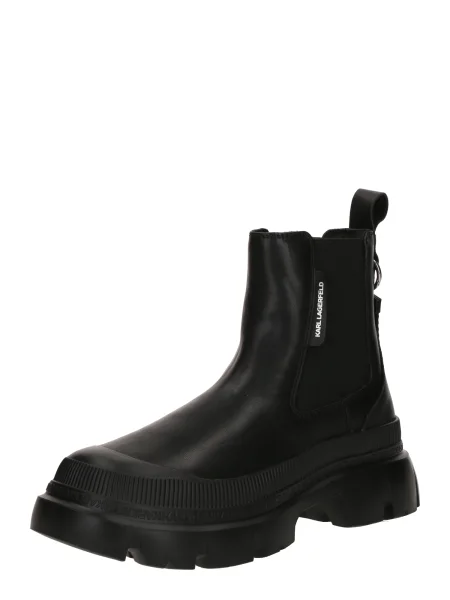 Karl Lagerfeld Ghete chelsea negru