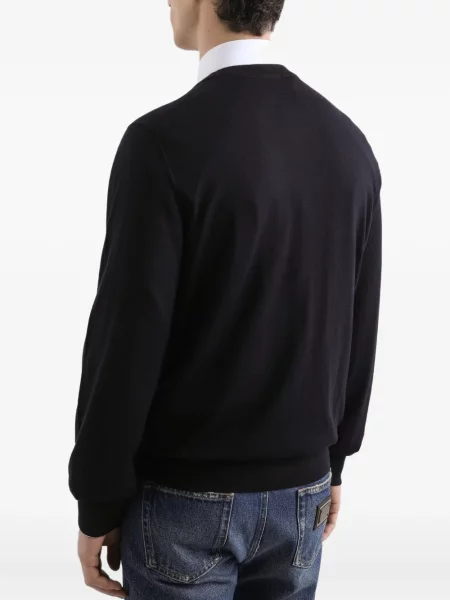 Pulover Dolce & Gabbana din cașmir negru