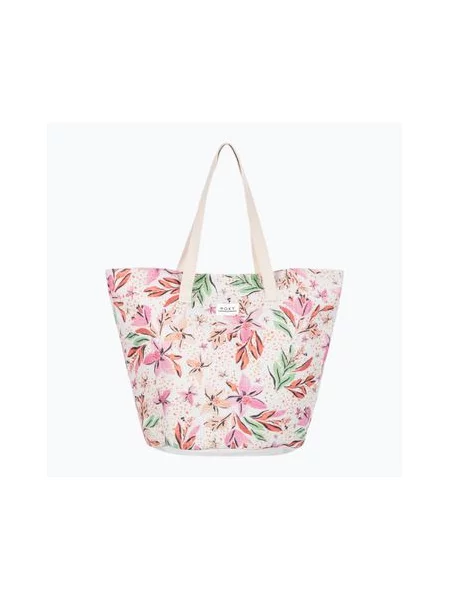 Сумка Roxy с тропическим принтом белая