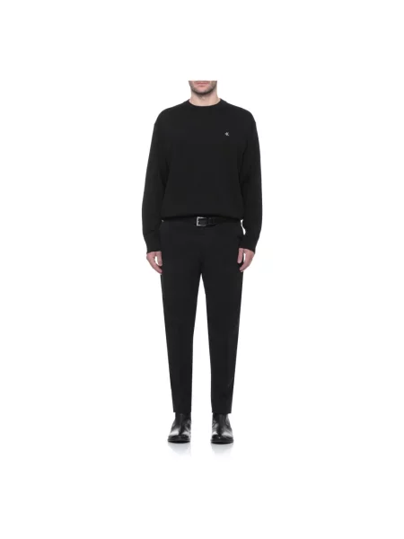 Jeansy Calvin Klein retro z długim rękawem z kapturem czarne