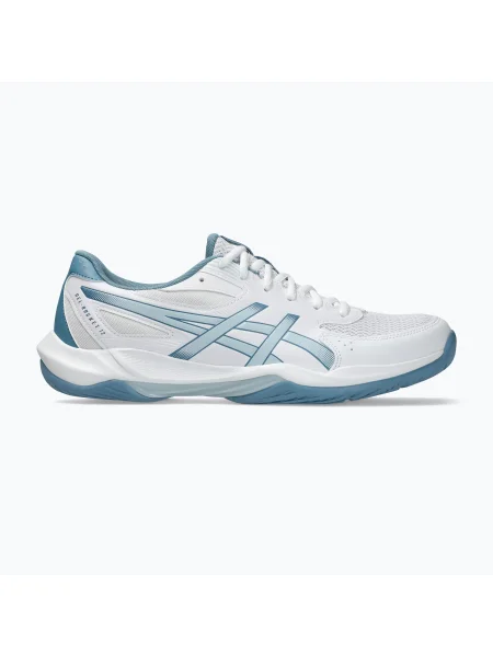 Férfi röplabda cipő ASICS Gel-Rocket 12 lichen rock/tranquil teal. Méret: EU fehér