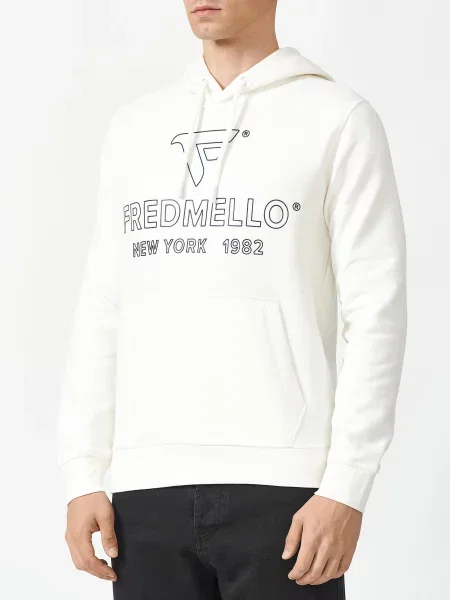 Толстовка Fred Mello біла