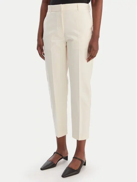 Calvin Klein Chinosy Écru