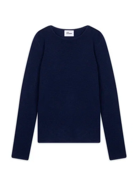 JUST CASHMERE Svetr Joyce námořnická modř
