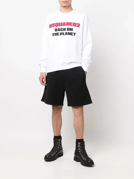 Βερμούδα Dsquared2 με σχέδιο μαύρο