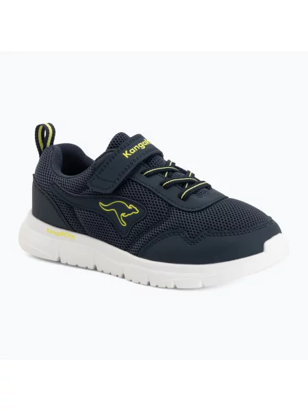 Детски обувки KangaROOS K-ETK Possum EV dk navy/sulphur spring синьо