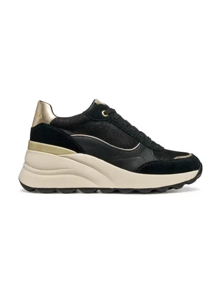 Sneakerși Geox negru