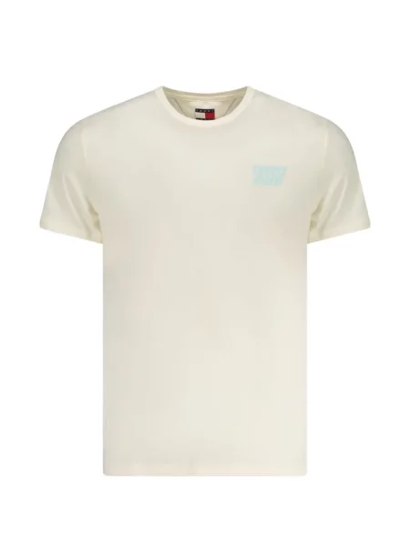 Tricou Tommy Hilfiger cu imagine alb
