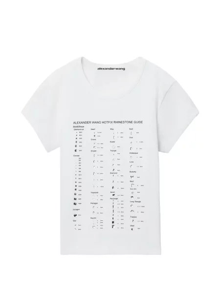 Tricou Alexander Wang alb