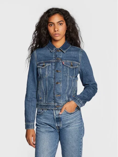 Levi's Kurtka jeansowa czarna