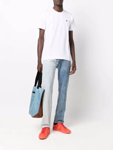Koszulka Comme Des Garcons Play biała
