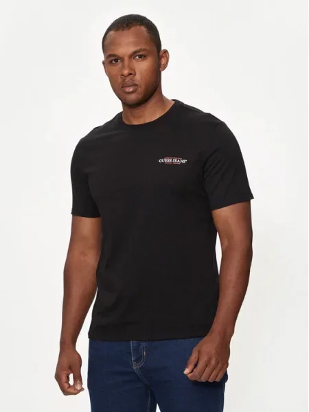 Guess Jeans Majica črna
