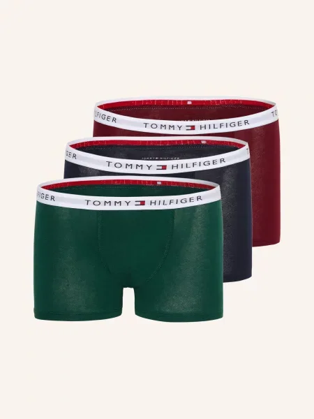 Zestaw majtek dziecięcy Tommy Hilfiger zielony