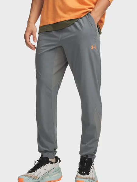 Спортивні штани Under Armour для бігу сірі