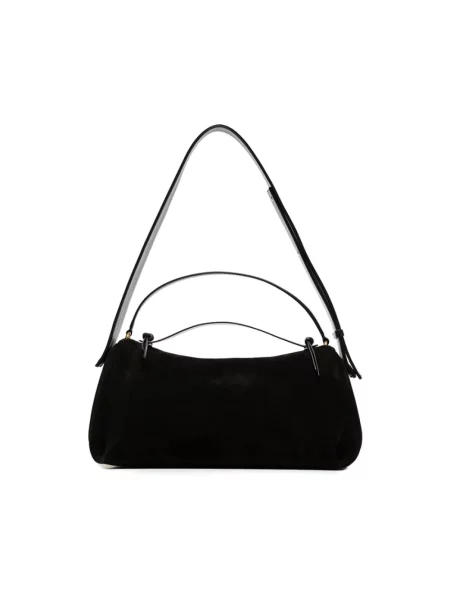 Torebka Neous skórzana czarna