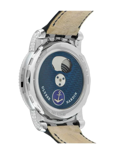 Ceas Ulysse Nardin cu motiv cu inimi albastru