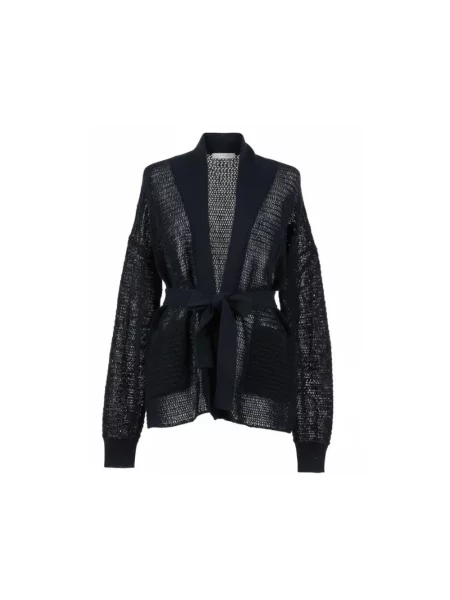 Kardigan Twinset niebieski